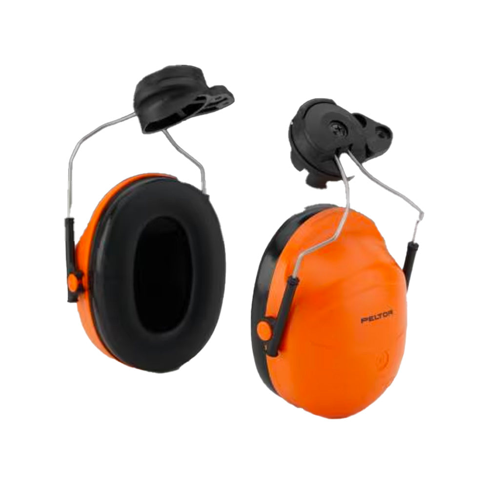 3M™ PELTOR™ Hi-Viz Cap-Mount Earmuffs for M-Series Headtops (SCL80 25dB, Class 4)