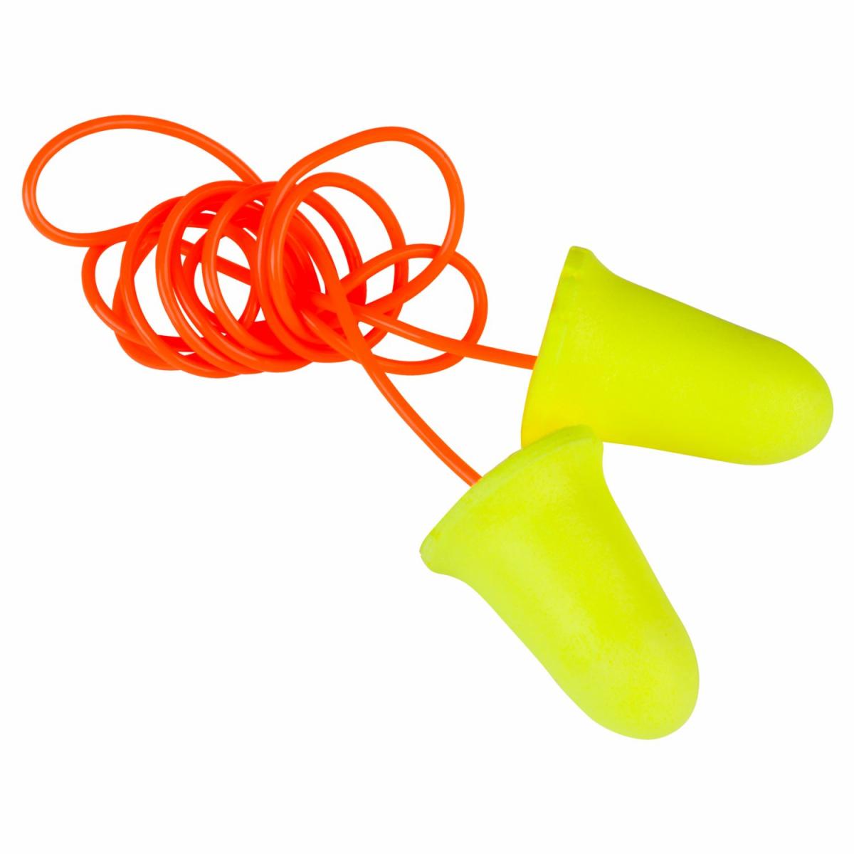 Box - 3M™ E-A-Rsoft™ FX™ Corded Ear Plugs (200 Pairs | SLC80 26dB, Class 5)
