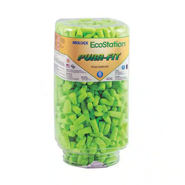 Moldex Pura-Fit® EcoStation™ Uncorded Earplug Prefilled Dispenser (500 Pairs | SLC80 27dB, Class 5)