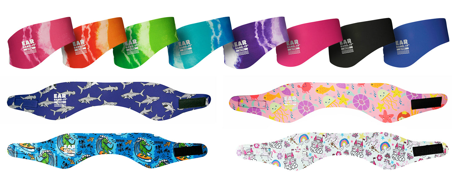 Ear Band-It® ULTRA Premium Swimming Headband