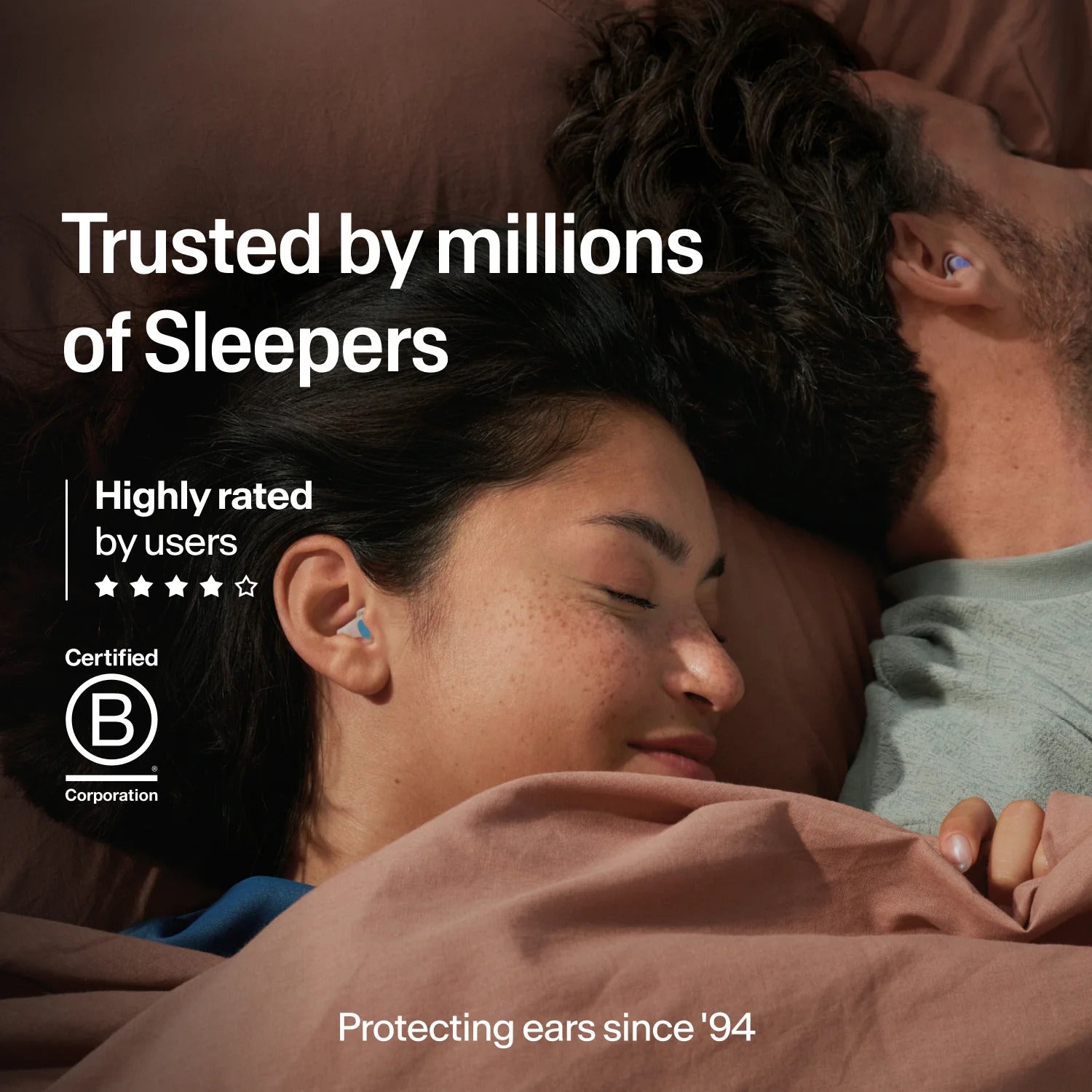Alpine SleepDeep Reusable Sleeping Earplugs