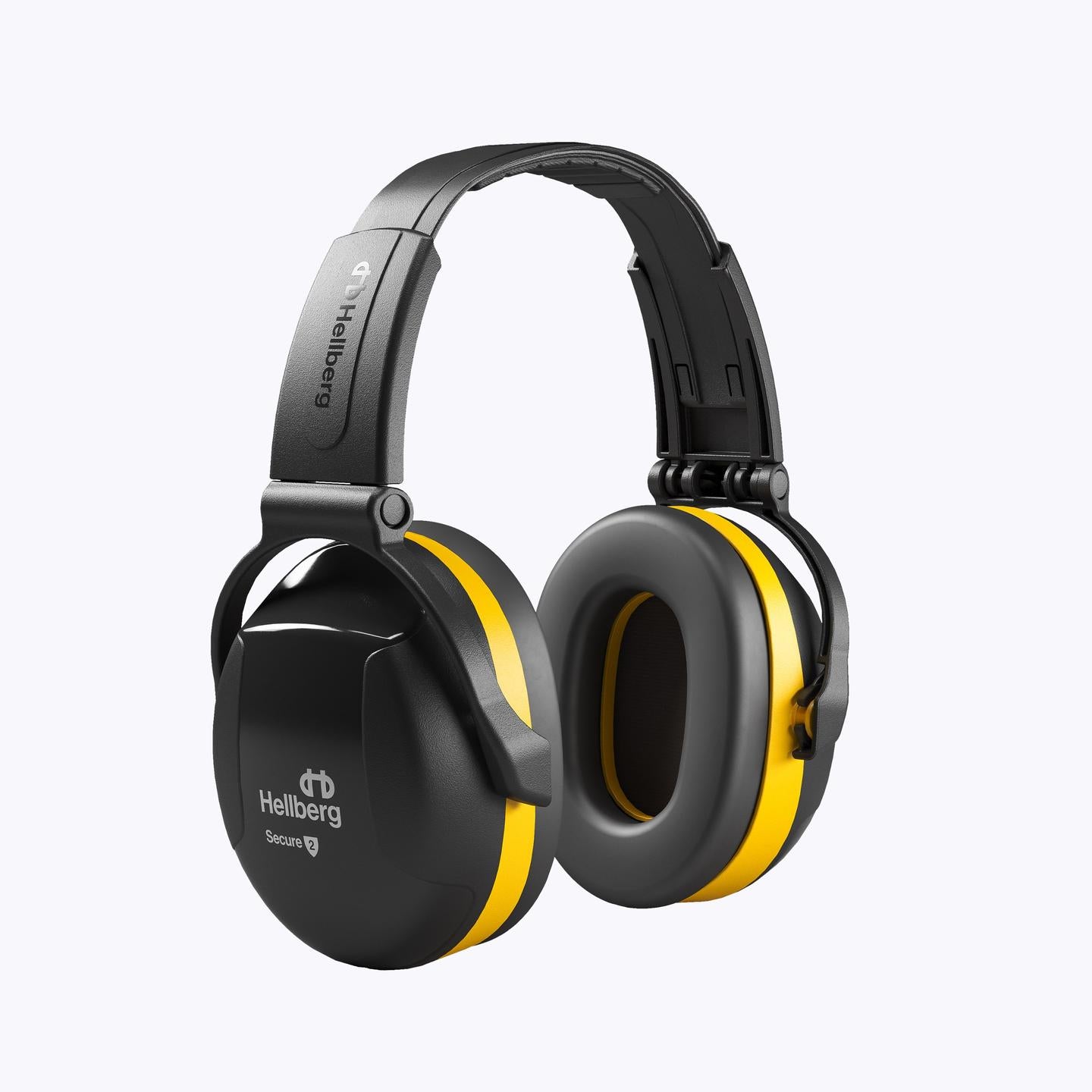 Hellberg® Secure S2F Yellow Foldable Earmuffs (SNR 30)