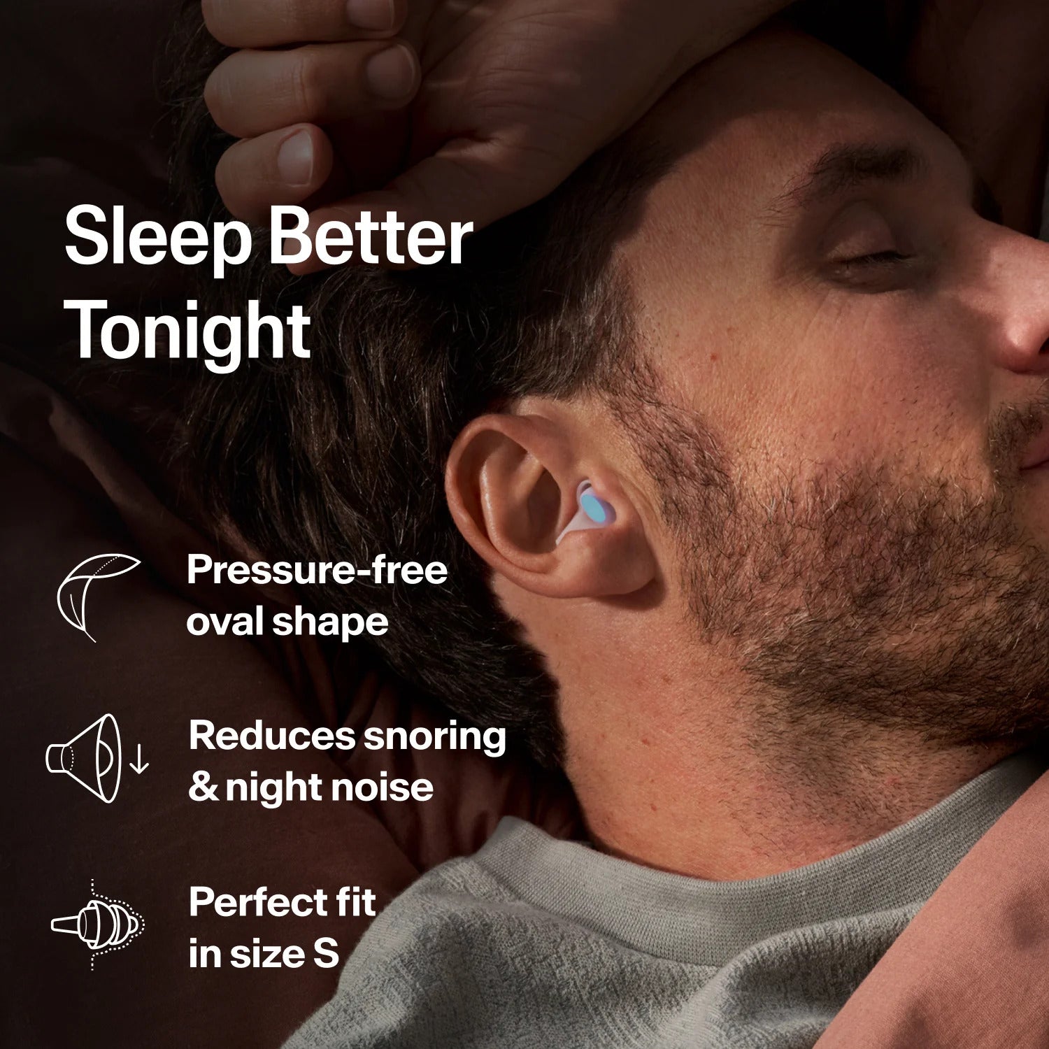 Alpine SleepDeep Reusable Sleeping Earplugs