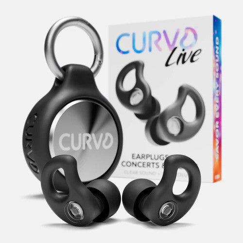 CURVD Live™ Earplugs for Live Music and Events