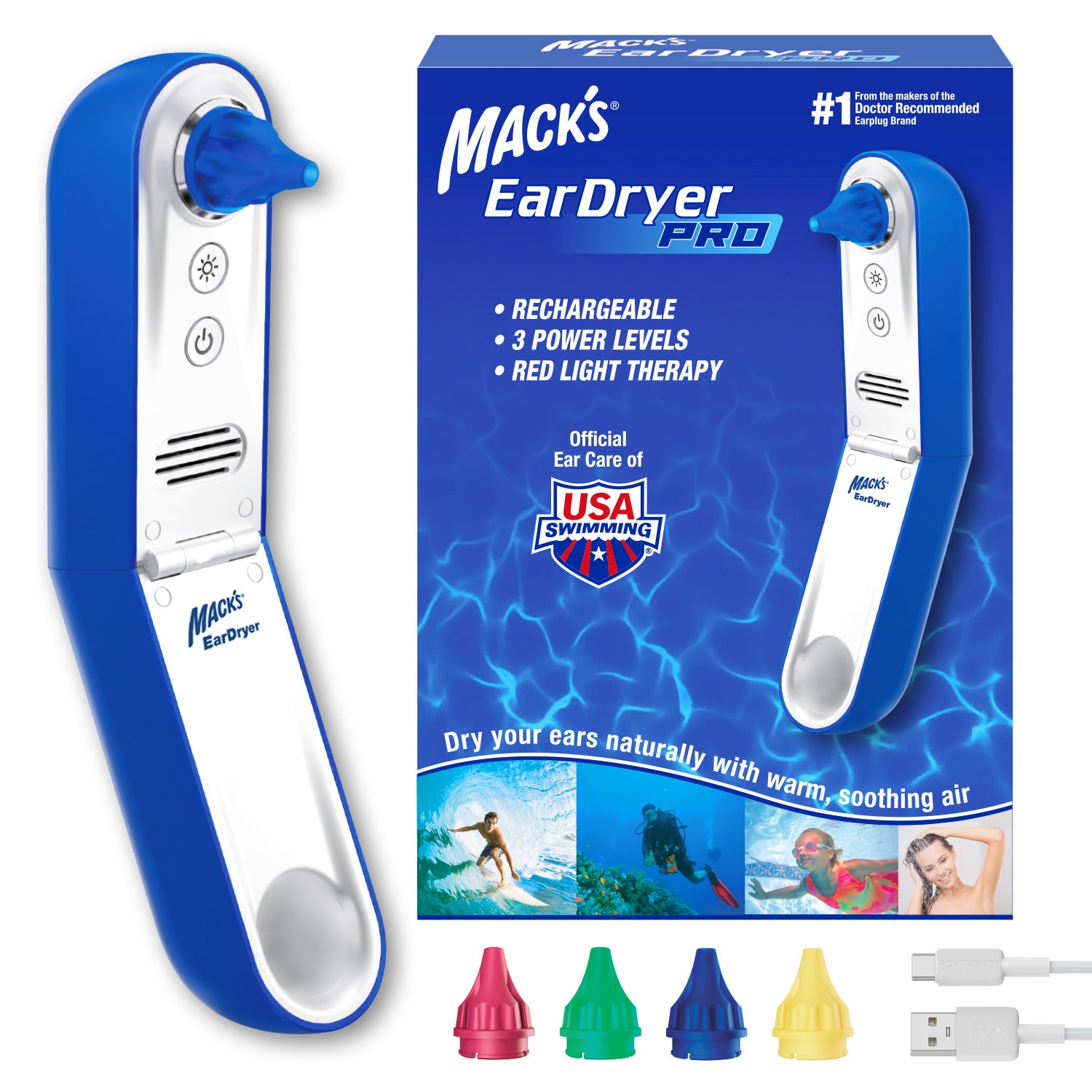 Macks EarDryer Pro for Swimmer's Ear
