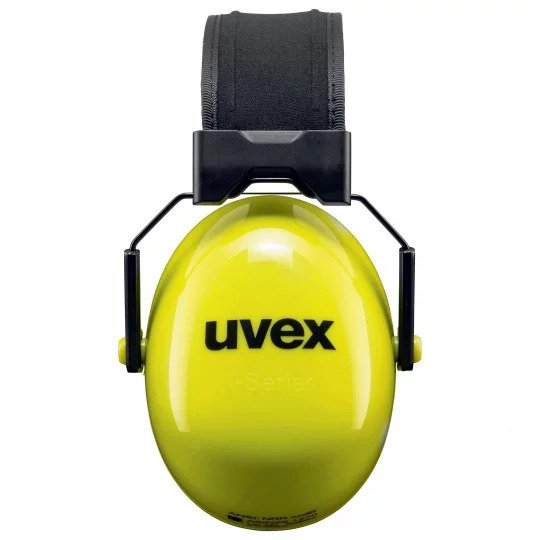 Uvex K20 Hi-Vis Foldable Earmuffs (SLC80 30dB, Class 5)