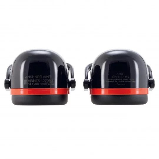 Uvex K30H Dielectric Helmet Earmuffs (SLC80 23dB, Class 4)