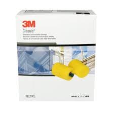 Box - 3M™ PELTOR™ Classic HearPlugs Replacement Foam Tips (100 Pairs)