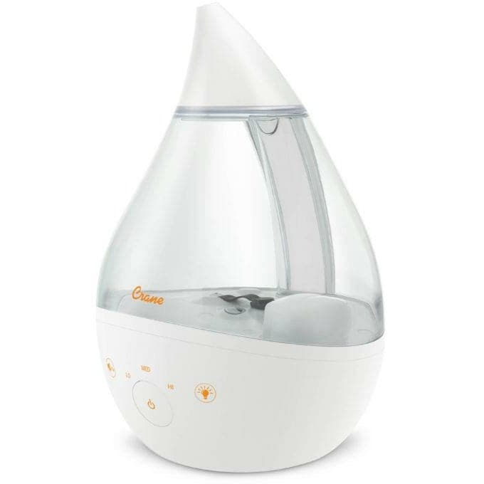 Crane 4 in 1 Top Fill Drop Humidifier w Sound Machine