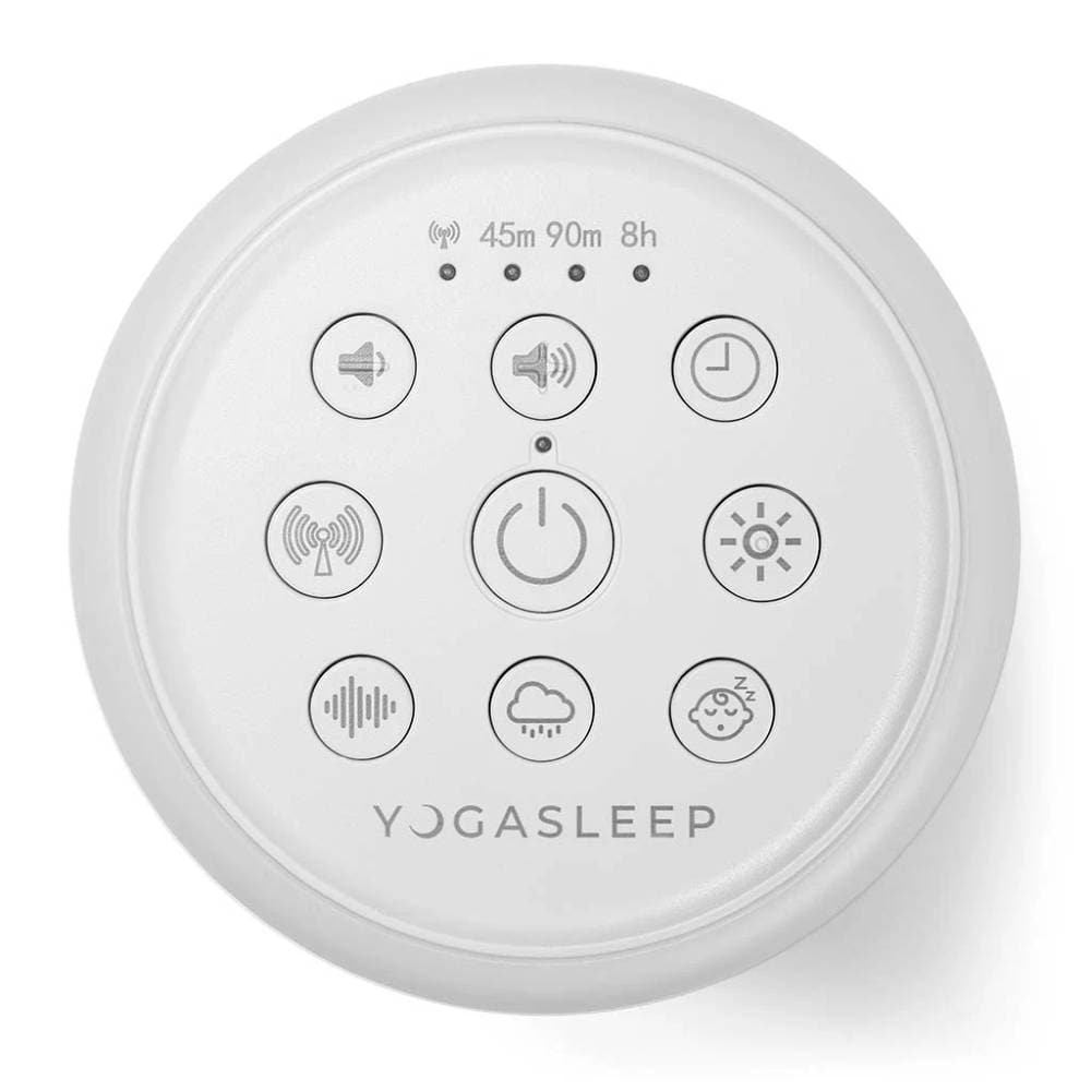 Yogasleep DUET White Noise Machine with Night Light and Wireless Speaker