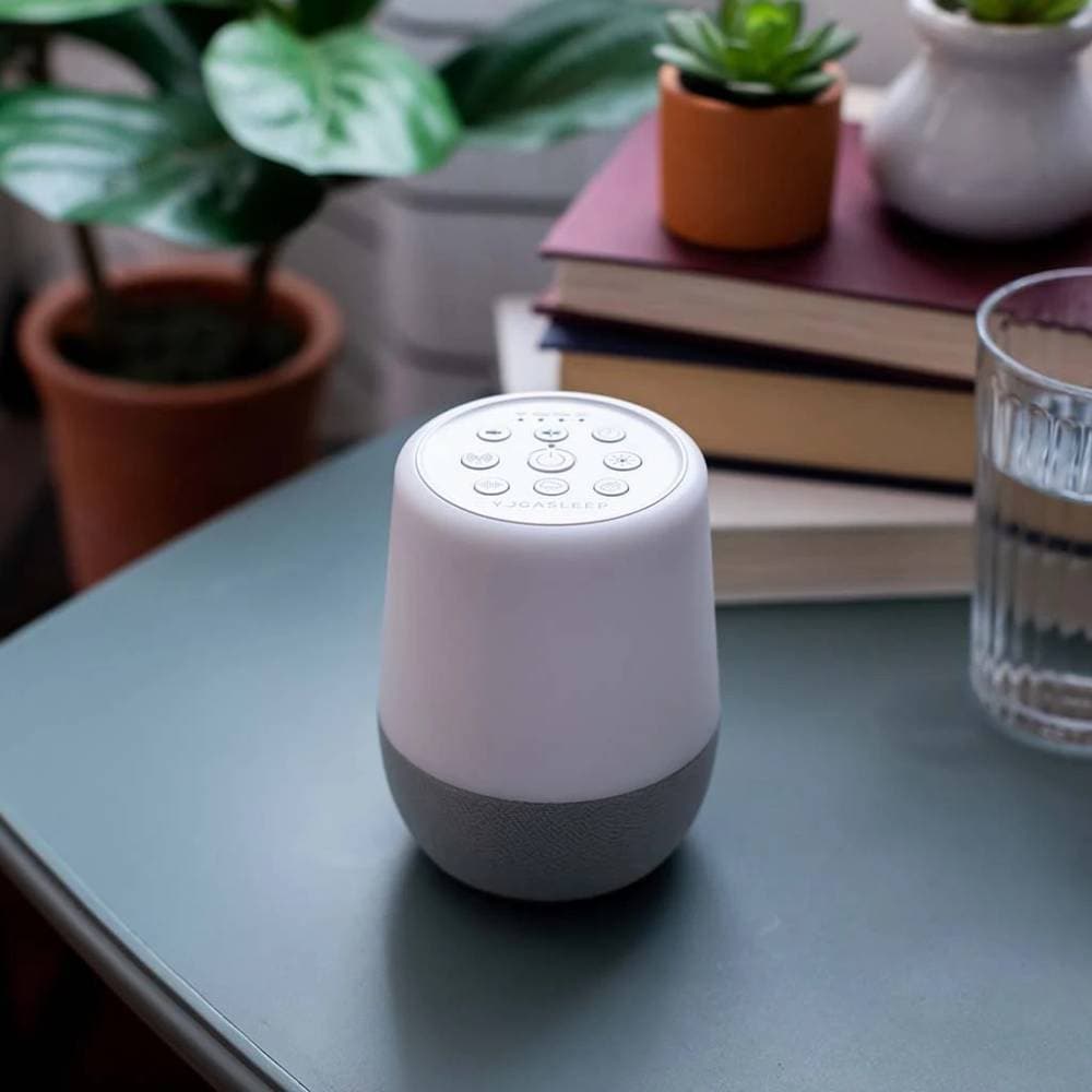 Yogasleep DUET White Noise Machine with Night Light and Wireless Speaker