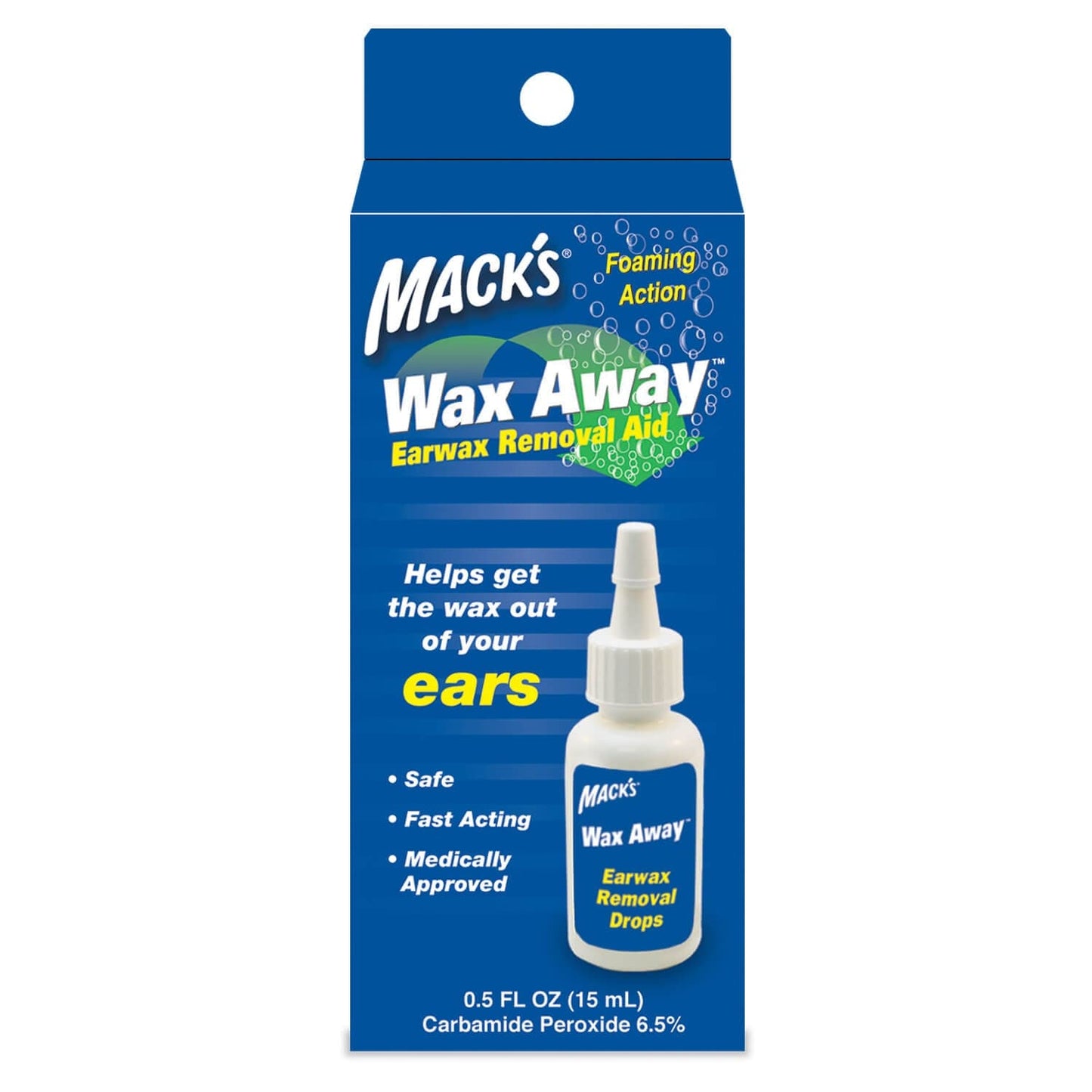 Macks WaxAway Earwax Removal Aid Drops