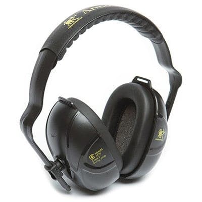 Armourwear Black Overhead Earmuffs for Work