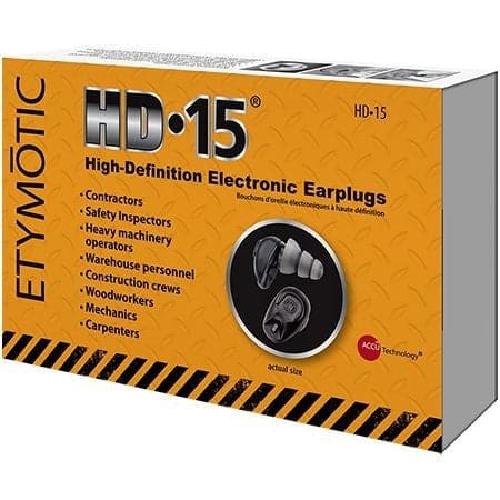 Etymotic HD15 High Definition Electronic Earplugs