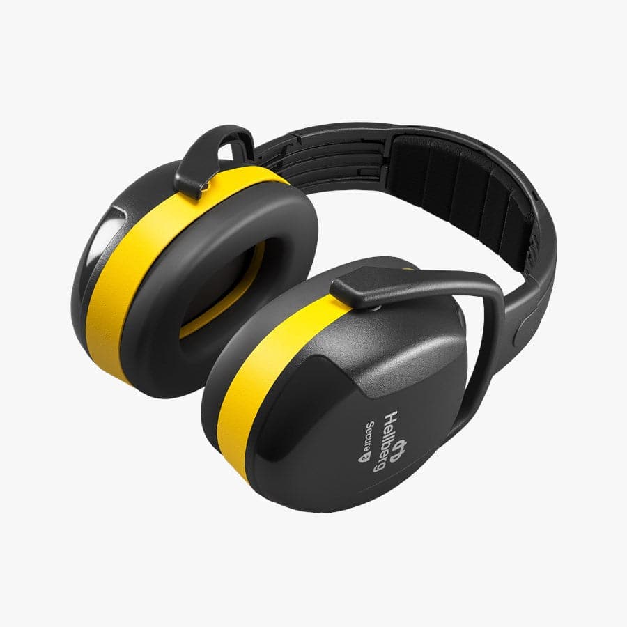 Hellberg® Secure S2H Yellow Headband Earmuffs (SLC80 29dB, Class 5)