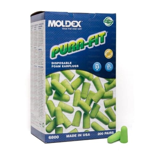 Box - Moldex Pura-Fit® Uncorded Ear Plugs (200 Pairs | SLC80 27dB, Class 5)