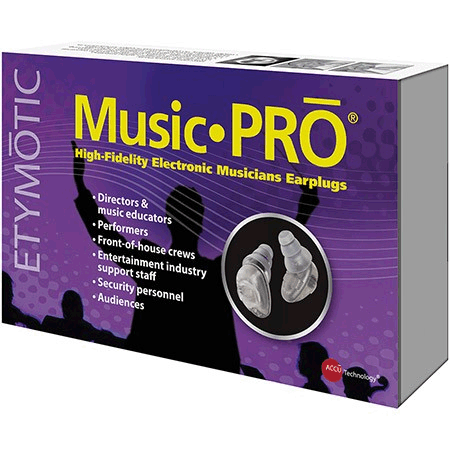 Music PRO High Fidelity Electronic Musicians Earplugs