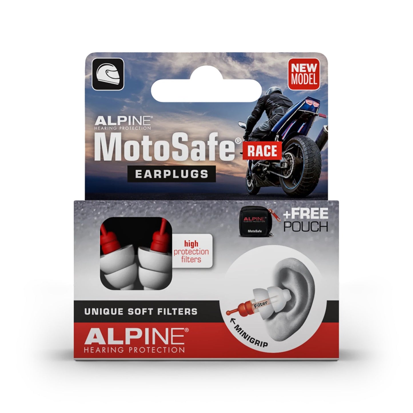 Alpine Motosafe RACE Ear Plugs