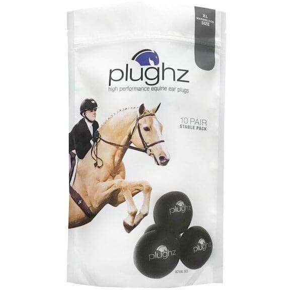 Plughz Horse Ear Plugs (Pack of 10 Pairs)