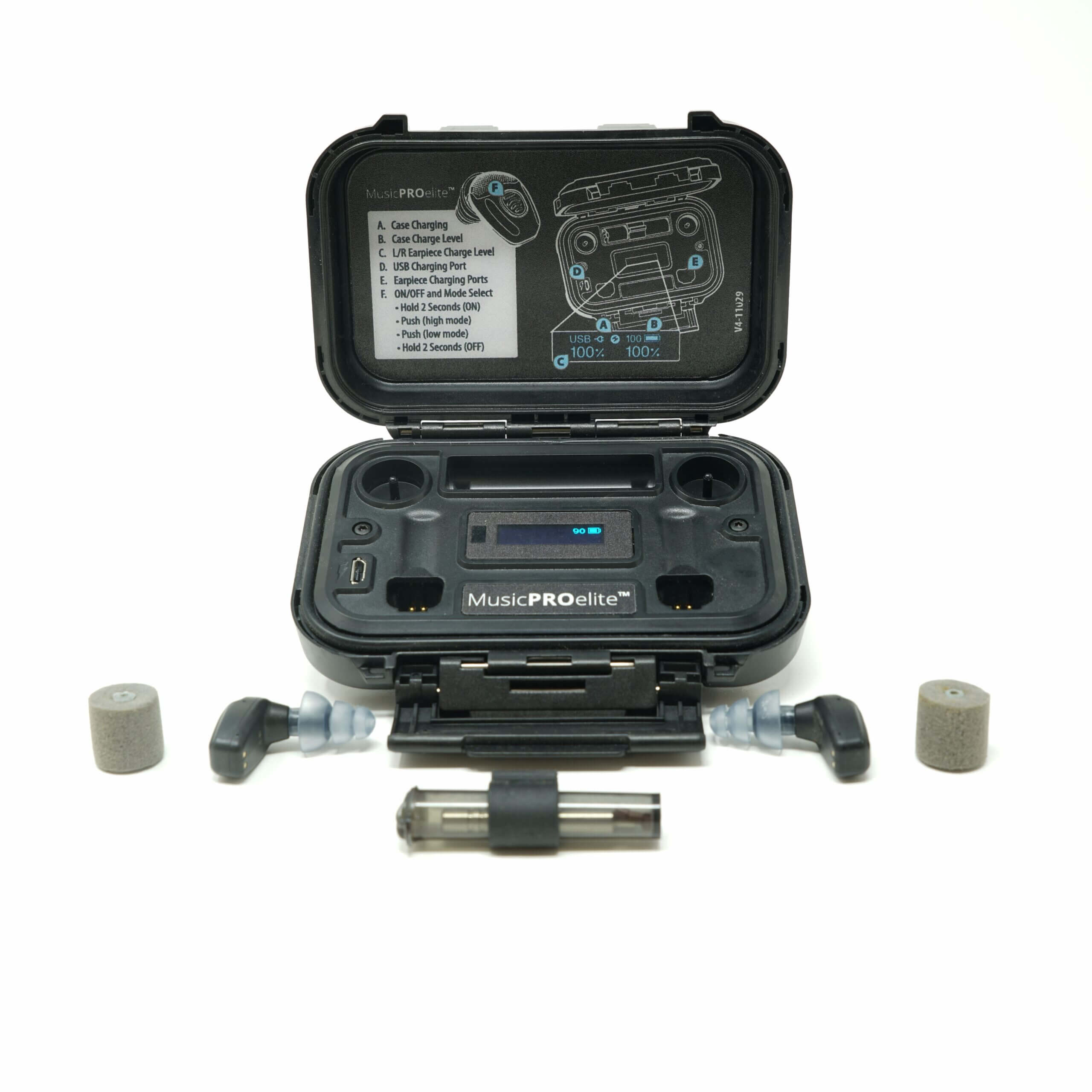 Etymotic MusicPro Elite HD Electronic Musicians Earplugs