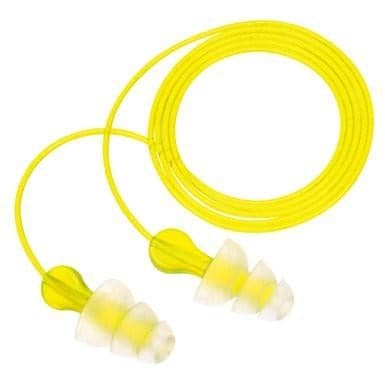 Box 3M Tri-Flange Vinyl Corded Ear Plugs