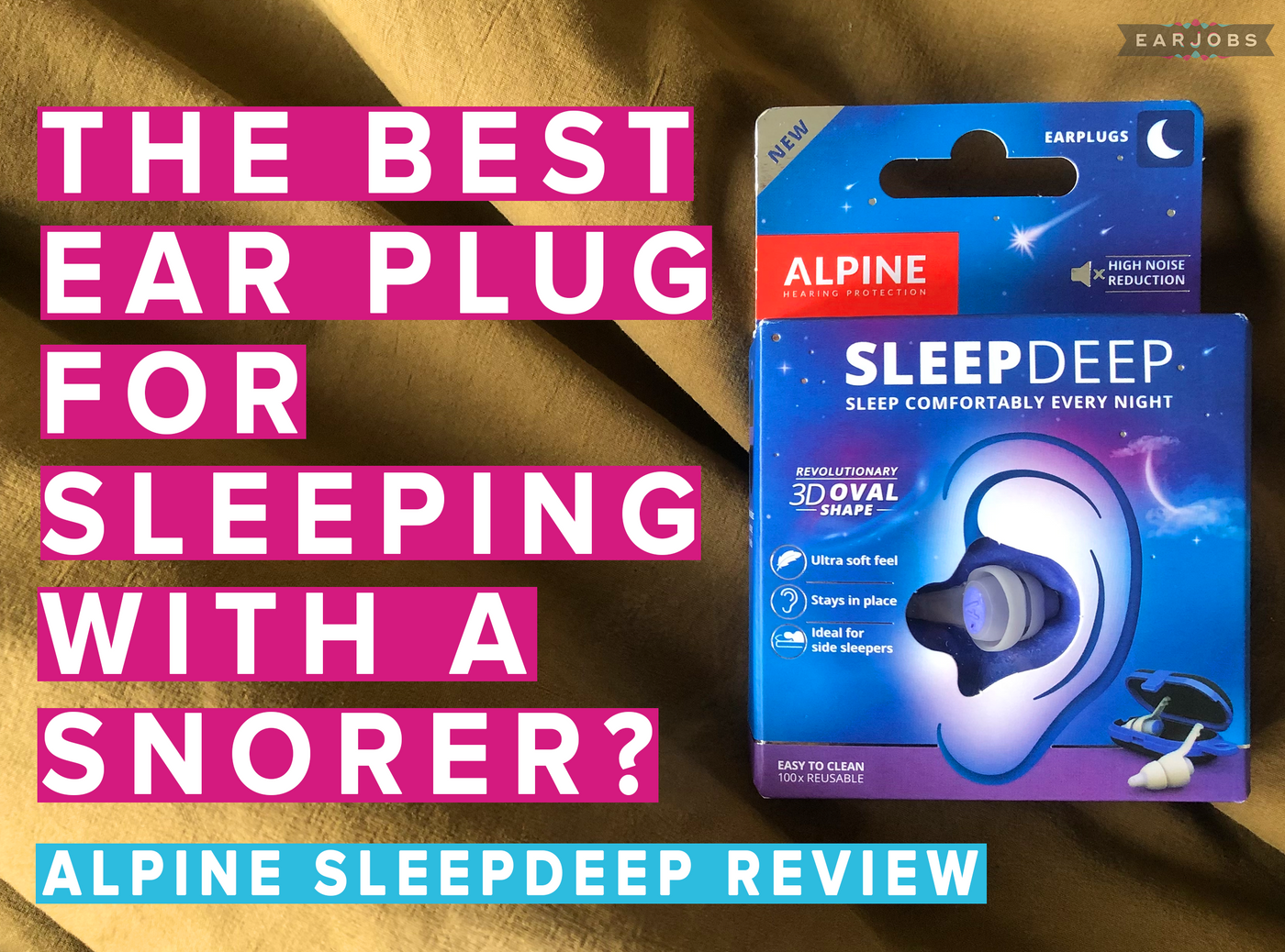 Alpine SleepSoft earplugs for sleeping – Alpine Hearing Protection