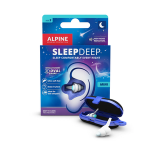 Alpine SleepDeep Reusable Sleeping Earplugs