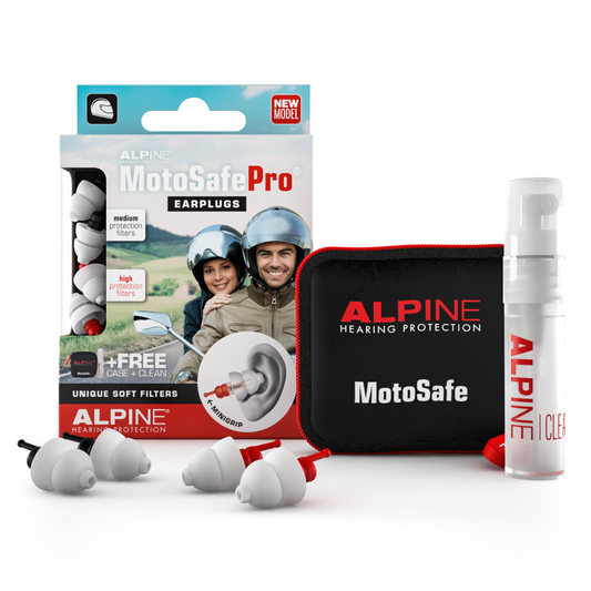 Alpine Motosafe PRO Ear Plugs for Motorcycling