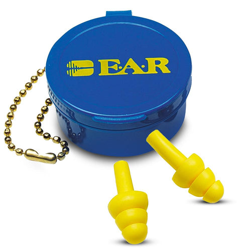 Box - 3M™ E-A-R™ UltraFit™ Uncorded Earplugs w/ Carrying Case (50 Pairs | SLC80 18dB, Class 3)