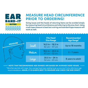 Ear Band-It® ULTRA Premium Swimming Headband