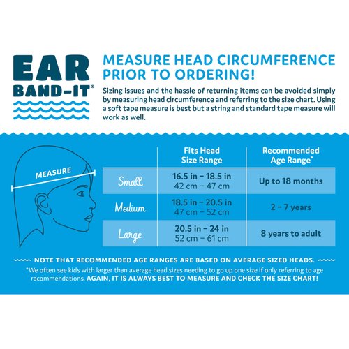 Ear Band-It® Swimmers Headband