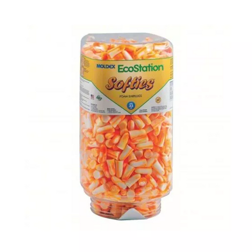 Moldex Softies® EcoStation™ Uncorded Earplug Prefilled Dispenser (500 Pairs | SLC80 29dB, Class 5)