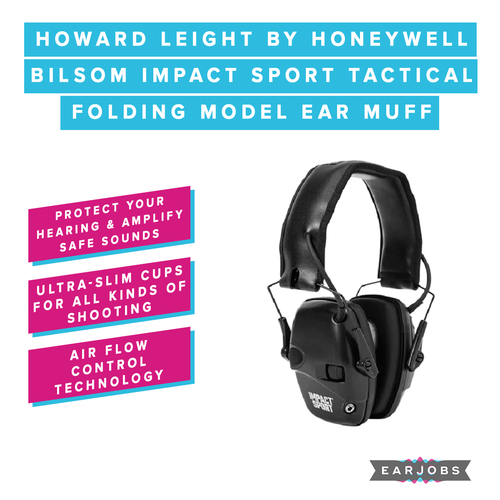 Howard Leight by Honeywell Bilsom Impact Sport Tactical Folding