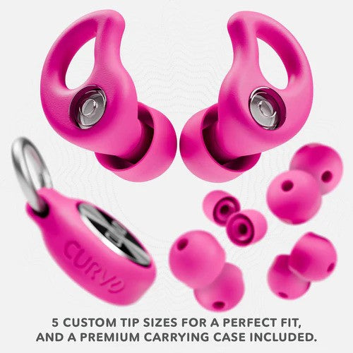 CURVD Live™ Earplugs for Live Music and Events
