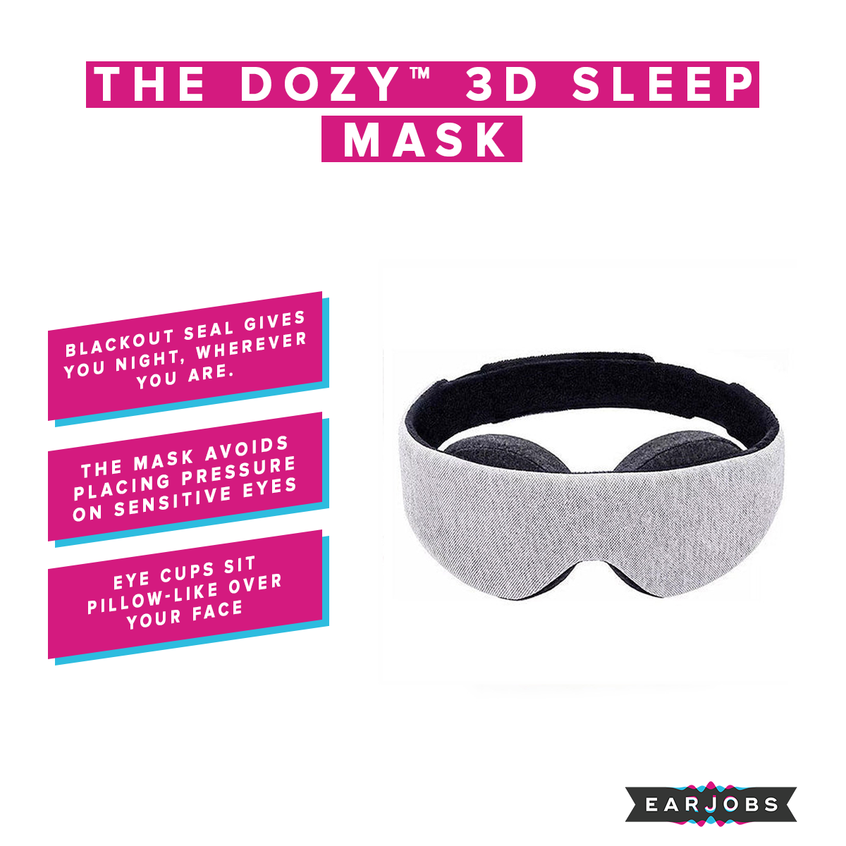 The Dozy™ 3D Sleep Mask