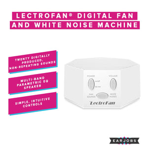 LectroFan® Digital Fan and White Noise Machine (240V)