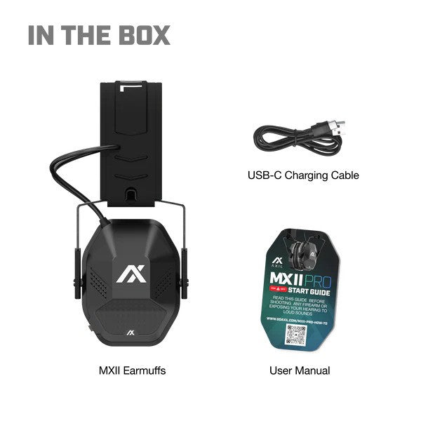AXIL MXII PRO Bluetooth Earmuffs