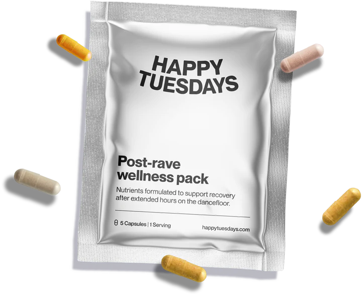 Happy Tuesdays Post-Rave Wellness Pack
