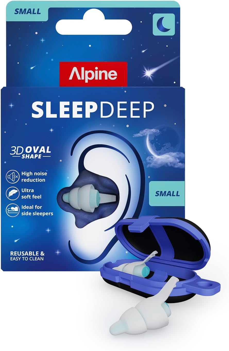 Alpine SleepDeep Reusable Sleeping Earplugs