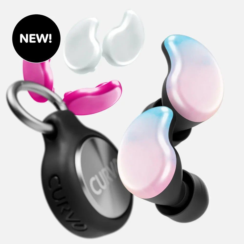 CURVD CLIQ™ Earplugs With Swappable Covers