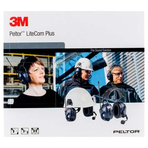 3M™ PELTOR™ WS™ LiteCom Plus 2-Way LPD 433 Bluetooth Headset MT73H7A4310WS6AZ (SLC80 32dB, Class 5)