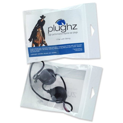 Plughz Horse Ear Plugs (1 Pair with Cord)