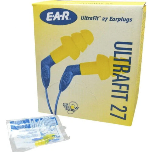 Case - 3M™ E-A-R™ UltraFit™ 27 Uncorded Earplugs (400 Pairs | SLC80 22dB, Class 4)