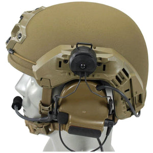 3M™ Peltor™ ComTac™ XPI Green Headband Headset (Flex Mic | NATO J11 Connector | SLC80 27dB, Class 5)