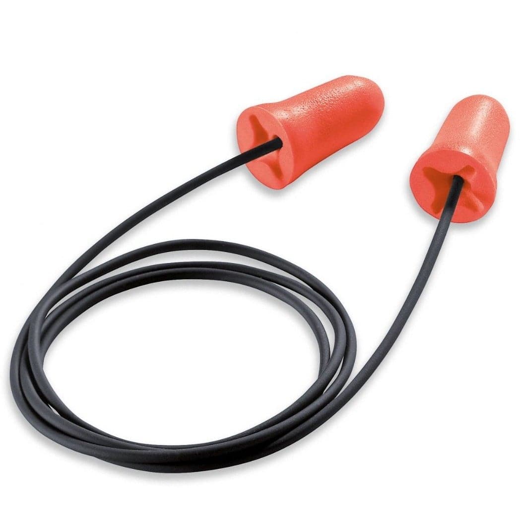Box - Uvex Com4-Fit Super Soft Small Orange Corded Ear Plugs (100 Pairs | SLC80 22dB, Class 4)