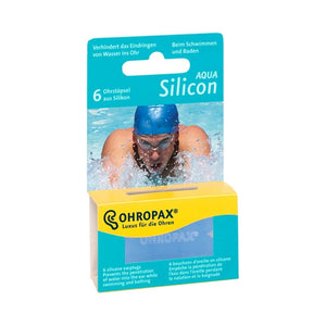 Ohropax Silicone AQUA Swimming Ear Plugs