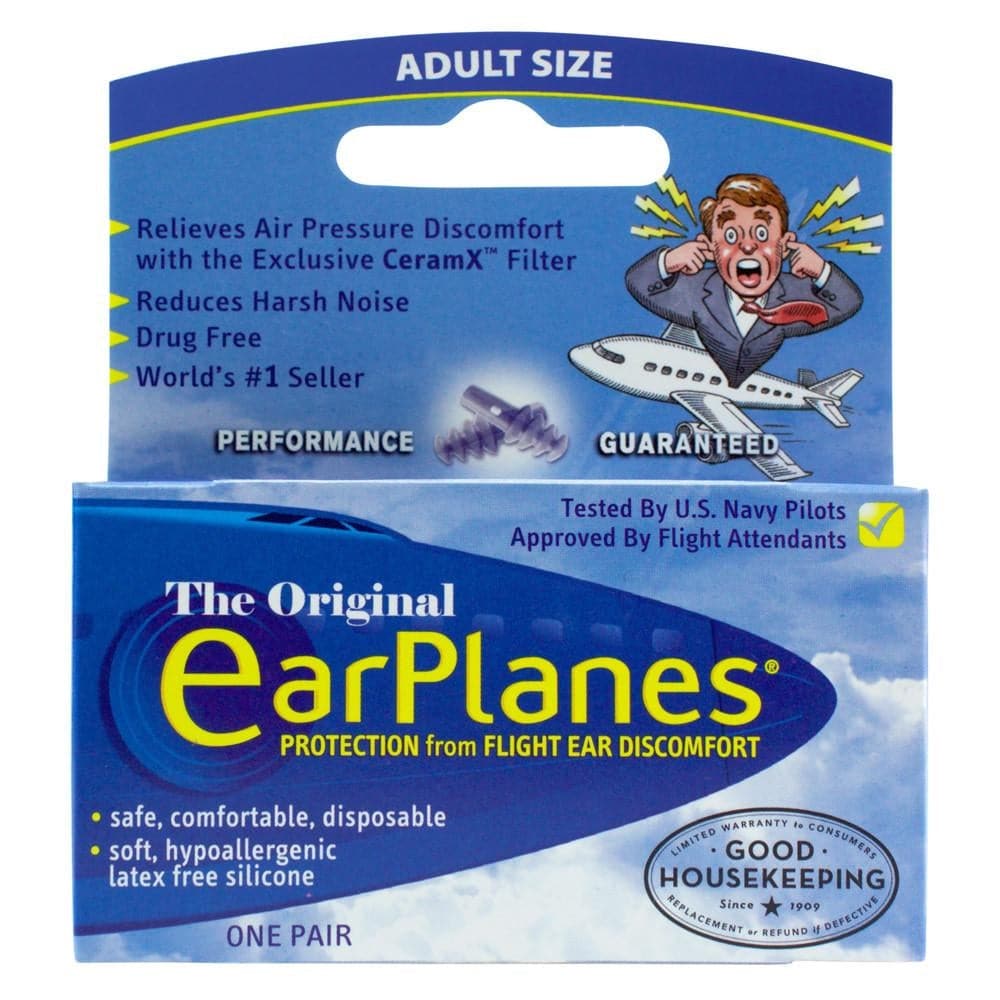 Children's Flying Ear Plugs & Ear Muffs Earjobs