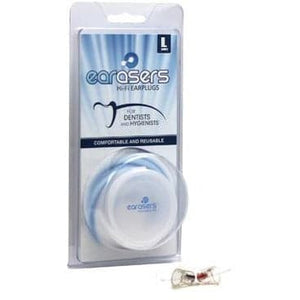 EARasers Hi-Fi Reusable Ear Plugs For Dentists And Hygienists