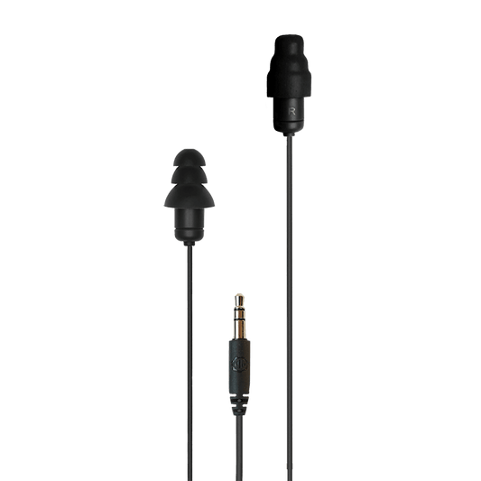 Plugfones® Guardian™ Earplug-Earphone Hybrids (NRR 27/29)