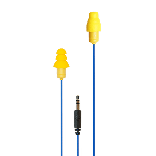Plugfones® Guardian™ Earplug-Earphone Hybrids (NRR 27/29)